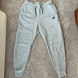 Gray Nike Tech Sweatpants